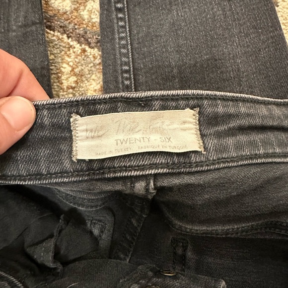 We The Free Black Distressed Women's Jeans 26 - Picture 3 of 5
